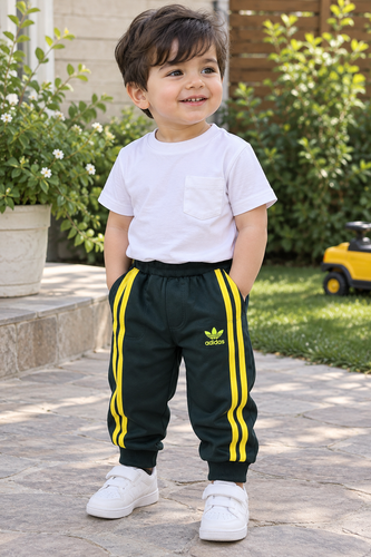 شلوار بچگانه پسرانه آدیداس نواری زهره جیبدار دمپاکش