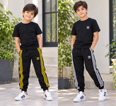 شلوار بچگانه پسرانه آدیداس نواردار جیبدار زهره دمپاکش